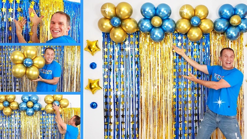 Simple Balloon Decoration Ideas at Home